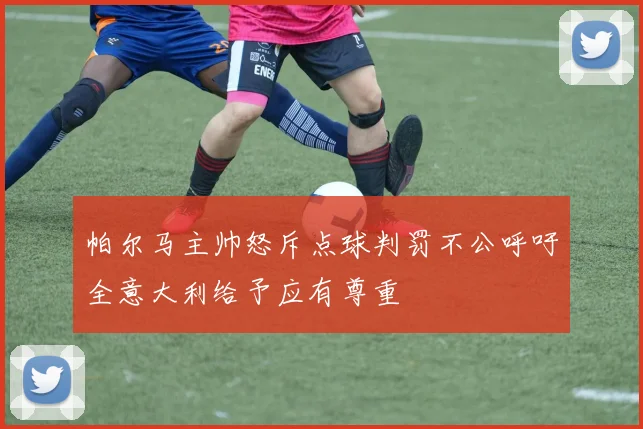 帕尔马主帅怒斥点球判罚不公呼吁全意大利给予应有尊重